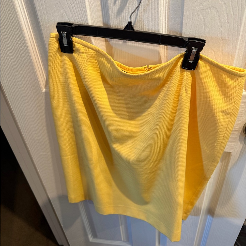 Yellow Women's Skirt